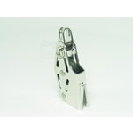 Niederholer Block Mit V Klemme 6mm 1 Rolle + BÜgel Gleitlager